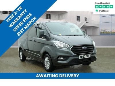 Used Ford Transit Custom Limited 130 HP (95 kW) 2023 Grey Van