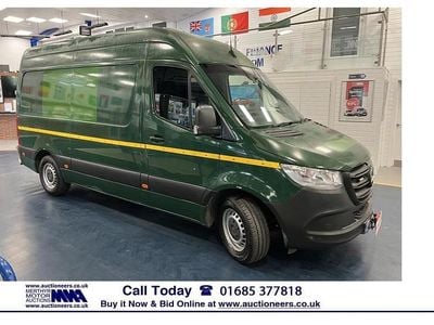 Used Mercedes Sprinter 163 HP (119 kW) 2019 White Van