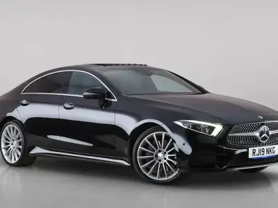 Used Mercedes CLS350 AMG line 286 HP (210 kW) 2019 Black Coupe