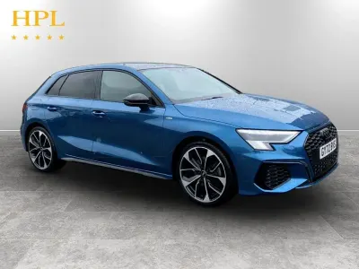 Used Audi A3 Sportback Advanced 150 HP (110 kW) 2022 Blue Hatchback