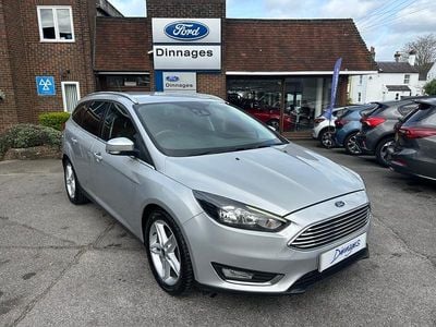 Used Ford Focus Titanium 120 HP (88 kW) 2017 Silver Estate