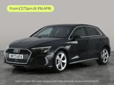 Begagnad Audi A3 Sportback e-tron S-Line 2023 Svart Halvkombi