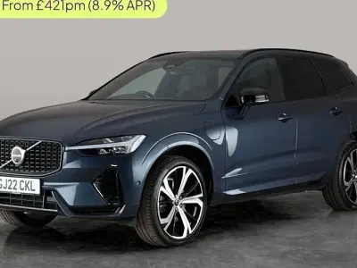 Used Volvo XC60 R-Design 340 HP (250 kW) 2021 Blue SUV