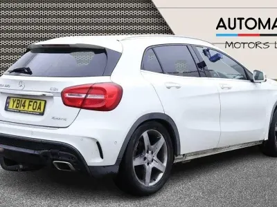 Used Mercedes GLA220 AMG line 170 HP (125 kW) 2014 White SUV