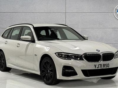 Used BMW 330e M Sport 288 HP (211 kW) 2021 White Estate