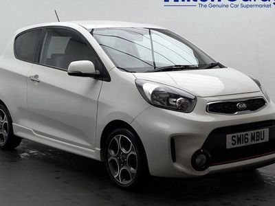 Used Kia Picanto 86 HP (63 kW) 2016 White Hatchback