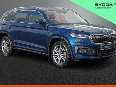 Used Skoda Kodiaq LAURIN & KLEMENT 110 HP (80 kW) 2022 Petrol blue metallic SUV