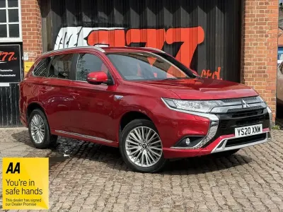 Used Mitsubishi Outlander P-HEV 2020 Red SUV