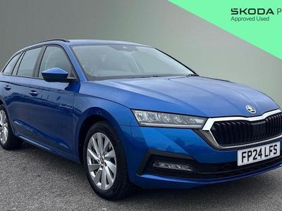 Used Skoda Octavia SE 150 HP (110 kW) 2024 Blue Estate