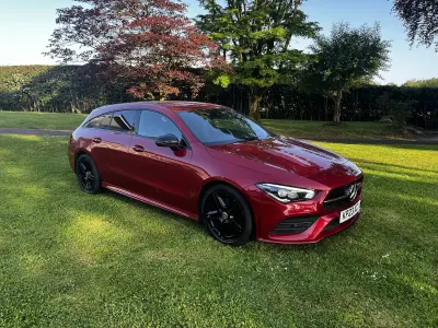 Used Mercedes CLA200 Shooting Brake Executive 2023 Red Estate