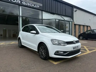 Used VW Polo SE 60 HP (44 kW) 2015 White Hatchback