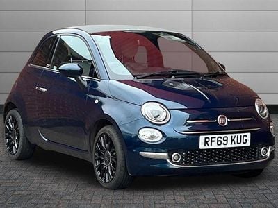 Used Fiat 500 Star 69 HP (50 kW) 2020 Epic blue Cabriolet