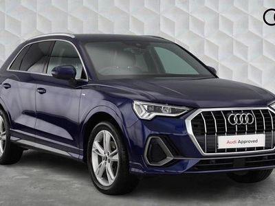 Used Audi Q3 S-Line 150 HP (110 kW) 2022 Blue SUV