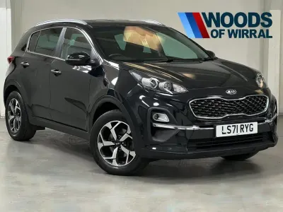 Gebraucht Kia Sportage 130 PS (95 kW) 2021 Schwarz SUV