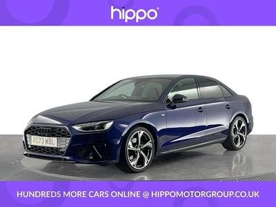 Blue Used 2023 Audi A4 Black Edition Sedan | £25,980 (Fair price)