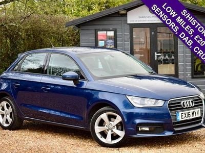 Blue Used 2016 Audi A1 Sportback Sport Hatchback | £8,995 (Fair price)
