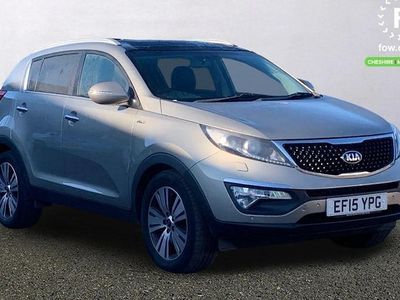 Used Kia Sportage 184 HP (135 kW) 2015 Silver SUV