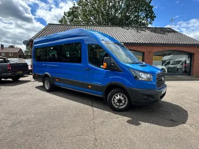 Used Ford Transit 125 HP (91 kW) 2017 Blue