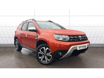Orange Used 2021 Dacia Duster Prestige SUV | £11,337 (Fair price)