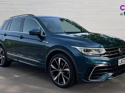 Used VW Tiguan R-line 150 HP (110 kW) 2023 Nightshade blue SUV