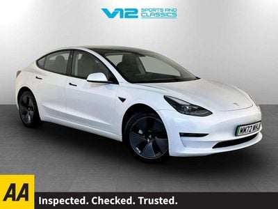 Used Tesla Model 3 Long Range AWD 254 kW (346 HP) 2022 White Sedan