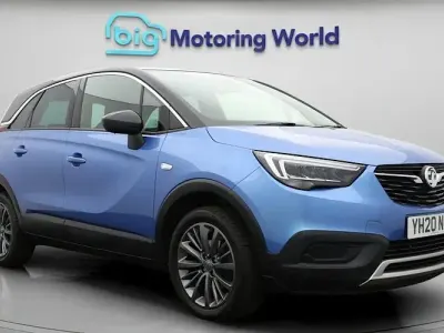 Used Vauxhall Crossland X S 131 HP (96 kW) 2020 Blue SUV