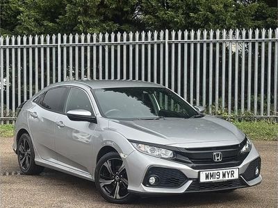 Used Honda Civic SR 126 HP (92 kW) 2019 Silver Hatchback