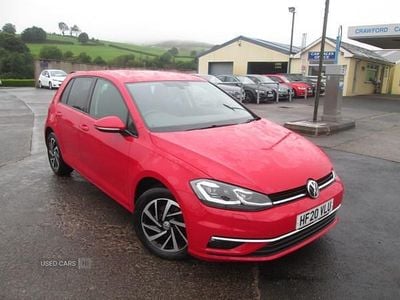 Used VW Golf VII Edition 115 HP (84 kW) 2020 Red Hatchback