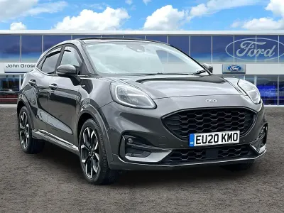 Begagnad Ford Puma ST-Line X 2020 Grå SUV
