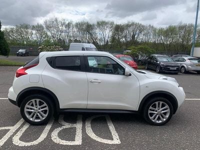 Begagnad Nissan Juke Acenta 2012 Vit SUV