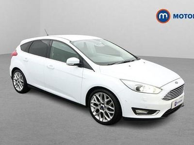 Used Ford Focus Titanium X 125 HP (91 kW) 2017 White Hatchback