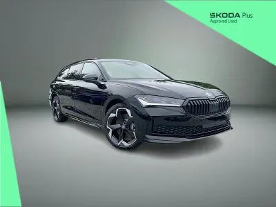 New Skoda Superb SportLine 195 HP (143 kW) 2026 Midnight black metallic Estate