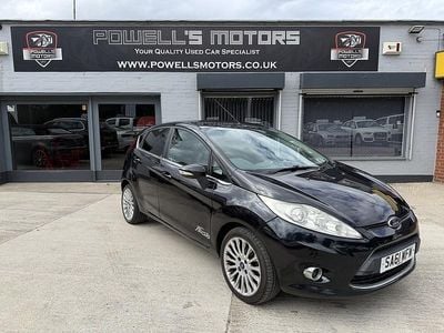 Used Ford Fiesta Titanium 2011 Black Hatchback
