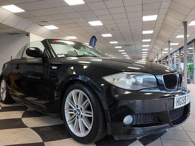 Used BMW 118 Cabriolet M Sport 2009 Black Cabriolet