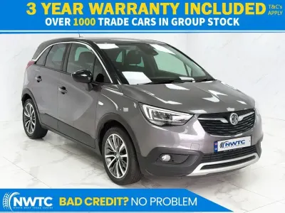 Used Vauxhall Crossland X Elite 83 HP (61 kW) 2019 Grey SUV