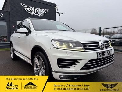 White Used 2018 VW Touareg R-line Plus SUV | £16,795 (Super price)