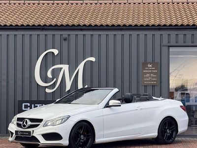 White Used 2016 Mercedes E220 AMG line Cabriolet | £10,990 (Fair price)