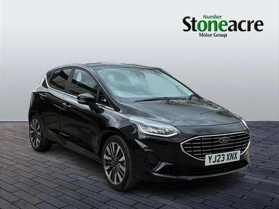 Used Ford Fiesta Titanium X 123 HP (90 kW) 2023 Black Hatchback