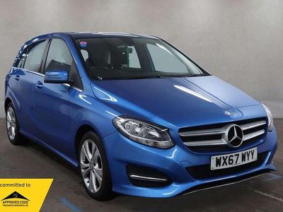 Used Mercedes B200 2017 Blue MPV