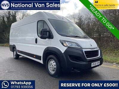 Used Peugeot Boxer 140 HP (102 kW) 2020 White Van