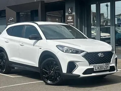 Used Hyundai Tucson N Line 177 HP (130 kW) 2020 White SUV