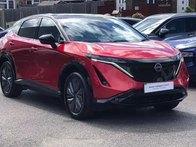 Used Nissan Ariya Advance 160 kW (218 HP) 2022 Red SUV