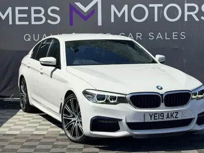 Used BMW 530e M Sport 2019 White Sedan