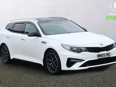 Second-hand Kia Optima GT-Line S 136 CP (100 kW) 2019 Alb Break