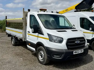 Used Ford Transit 130 HP (95 kW) 2022 White Van