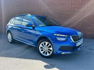 Gebraucht Skoda Kamiq SE Drive 70 PS (51 kW) 2023 Blau SUV
