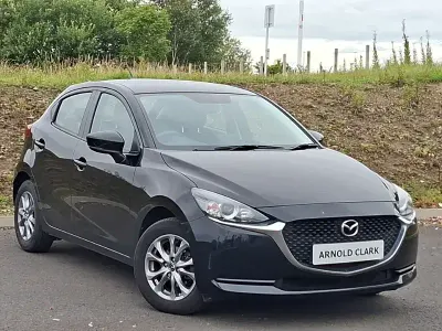 Used Mazda 2 75 HP (55 kW) 2023 Black Hatchback