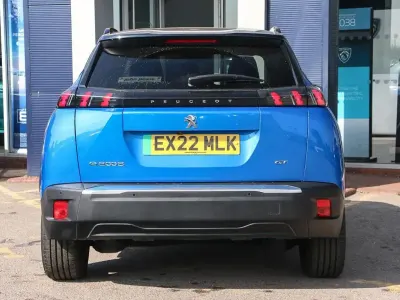 Used Peugeot e-2008 Premium 100 kW (136 HP) 2022 Blue SUV