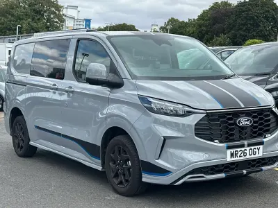 Used Ford Transit Custom Sport 170 HP (125 kW) 2026 Grey matter (premium solid colour) Van