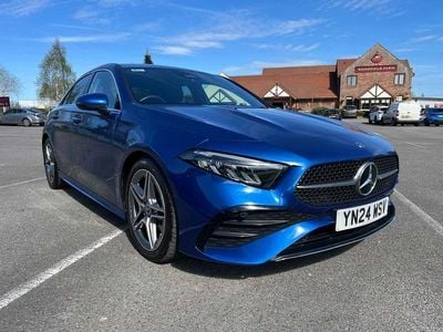 Used Mercedes A180 Executive 136 HP (100 kW) 2024 Blue Sedan